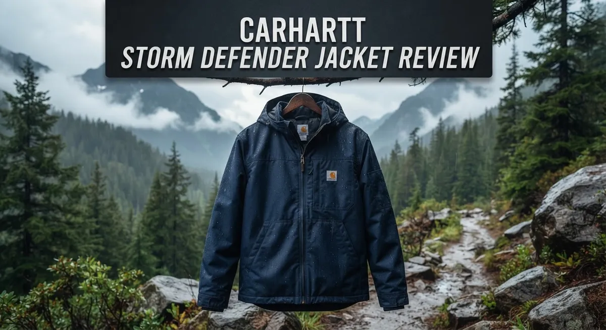 Carhartt Storm Defender Jacket Review: Waterproof Performance & Durability