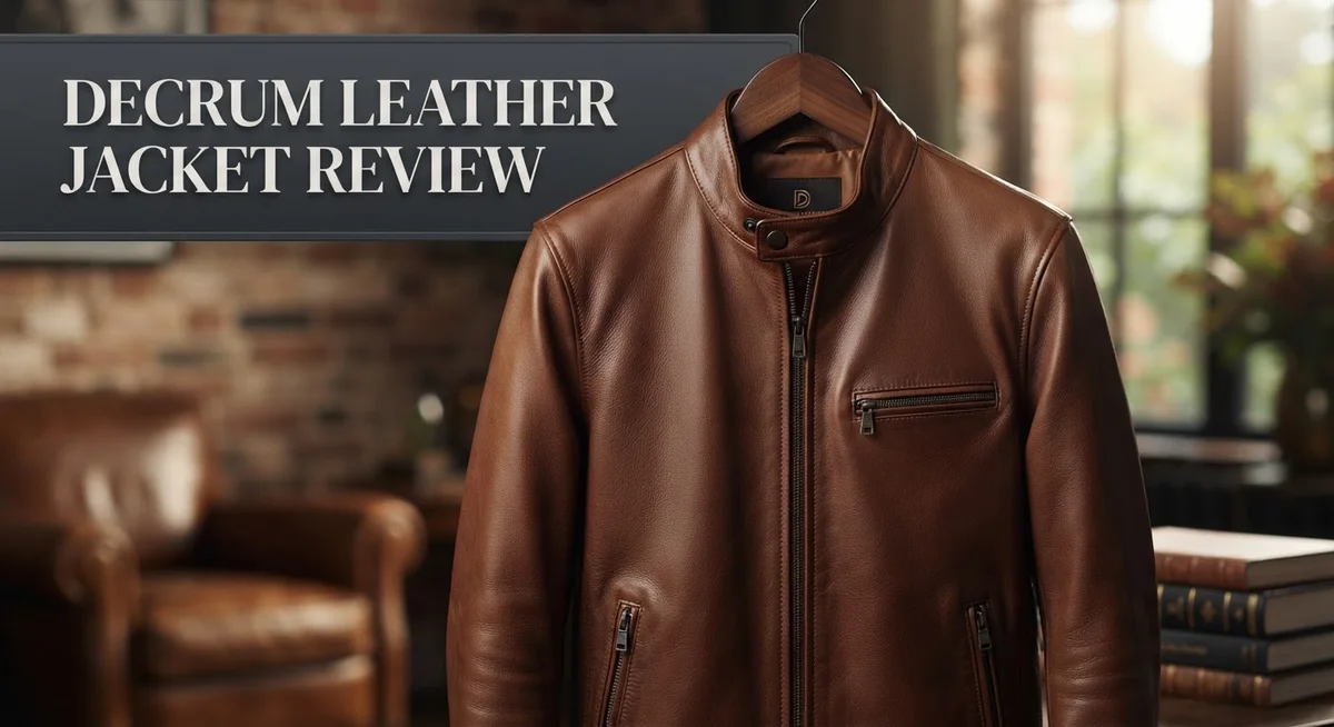 Decrum Leather Jacket Review: Quality, Fit, and Style Analysis
