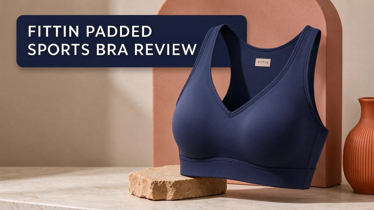 FITTIN Padded Sports Bra Review: Fit, Support, Fabric and Comfort