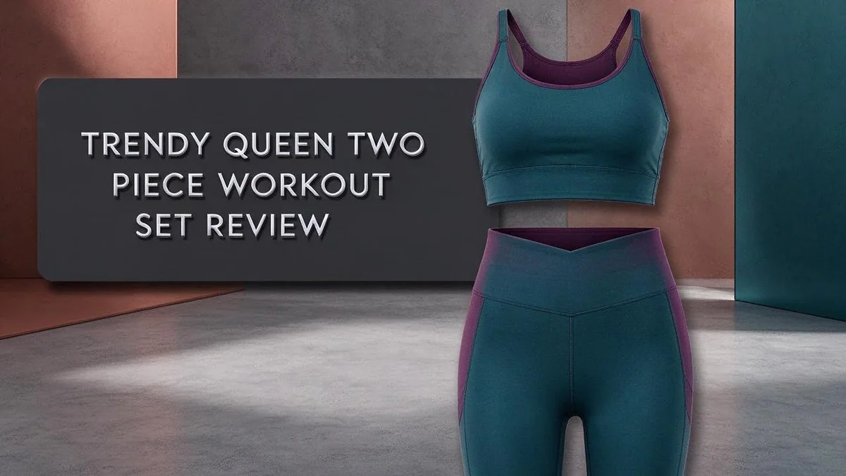 Trendy Queen Two Piece Workout Set Review: Fabric, Fit, Sizing and Verdict